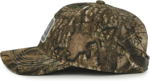 قبعة Realtree APX Camo للسيدات - قبعة قماشية غير منظمة ذات مظهر منخفض، إغلاق بلاستيكي بالإطباق، مقاس واحد in Kuwait