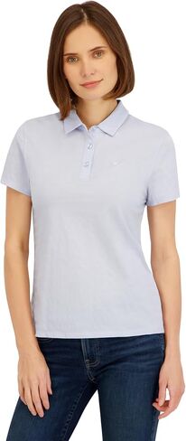 Spyder Women's Jacquard Stripe Short Sleeve Polo Top in Saudi Arabia