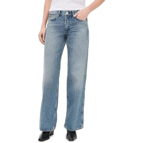 rag & bone Women's Cam Full Straight Jeans in Saudi Arabia
