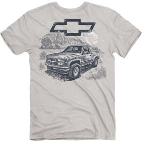 Chevrolet Silverado T-Shirt | Classic Car Design | 100% Cotton in Saudi Arabia