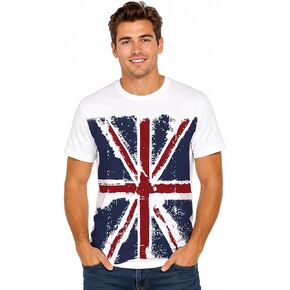 Men's American 4th of July Shirts for Men American Flag Patriotic T-Shirt Soft Independence Day Graphic Tee Tops in Saudi Arabia