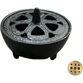 Incense Holder Incense Burner Bakhoor Burner Smudge Pot Perfect for Home Aromatherapy Yoga Meditation and Spiritual Cleansing Rituals in Saudi Arabia