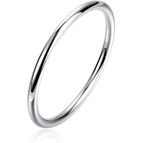 Sterling Silver Bangle Bracelets for Women Handmade 925 silver Bracelets Fashion Jewelry Simple Bangles for Women Valentine Mothers Day Gift in Saudi Arabia
