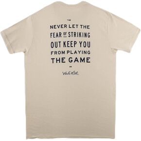 Baseballism Adult Babe Ruth No Fear T-Shirt in Saudi Arabia