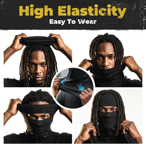 Breathable Open Top Balaclava Shiesty Mask for Men Women, Outdoor Tactical Gear for Skiing, Motorcycle, Hiking in Saudi Arabia