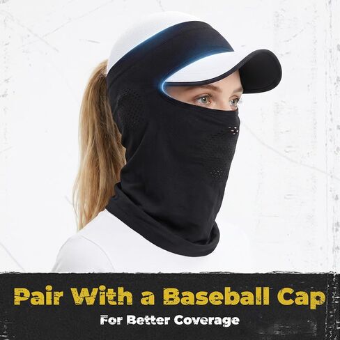 Breathable Open Top Balaclava Shiesty Mask for Men Women, Outdoor Tactical Gear for Skiing, Motorcycle, Hiking in Saudi Arabia