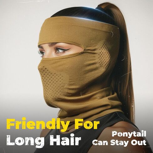 Breathable Open Top Balaclava Shiesty Mask for Men Women, Outdoor Tactical Gear for Skiing, Motorcycle, Hiking in Saudi Arabia
