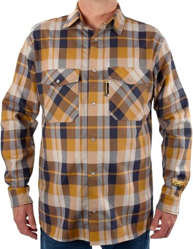 Flame Resistant All-Season Plaid Shirt - Made in USA in Saudi Arabia