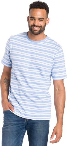 Ably Apparel Globetrotter Men's Short Sleeve Jersey T-Shirt | Repels Liquids, Stains, and Odors in Saudi Arabia