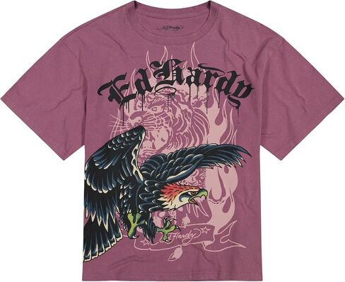 تي شيرت ED HARDY للرجال ذو أكمام قصيرة برسوم جرافيك in Kuwait
