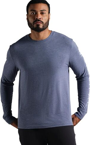 MUNICIPAL Men's Armband Superblend Long Sleeve T-Shirt in Saudi Arabia