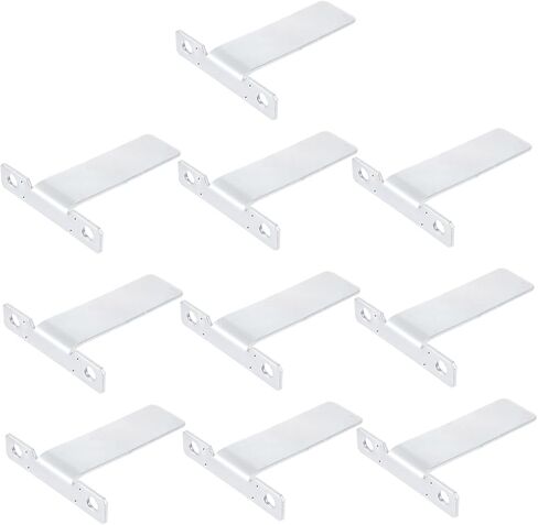 Holibanna Artwork Photo Frame Brackets 10pcs Metal Display Racks Photo Frame Stands Picture Frame Holders Desktop Brackets in Saudi Arabia