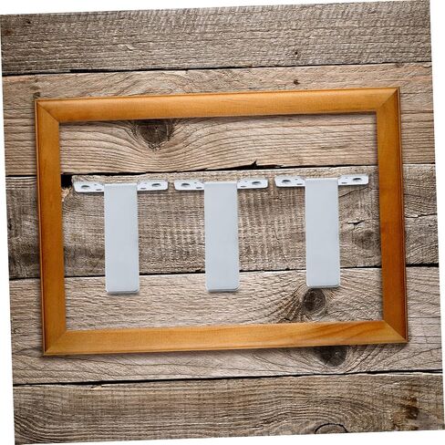 Holibanna Artwork Photo Frame Brackets 10pcs Metal Display Racks Photo Frame Stands Picture Frame Holders Desktop Brackets in Saudi Arabia
