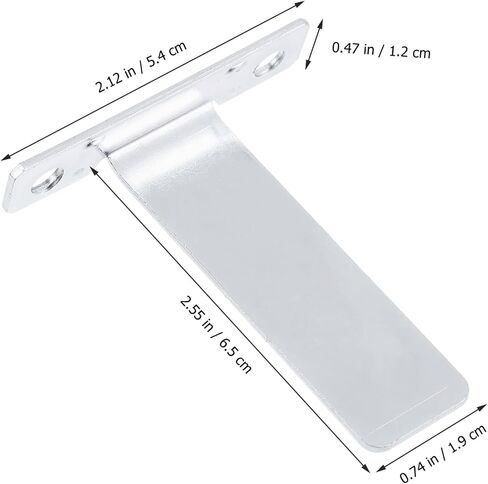 Holibanna Artwork Photo Frame Brackets 10pcs Metal Display Racks Photo Frame Stands Picture Frame Holders Desktop Brackets in Saudi Arabia