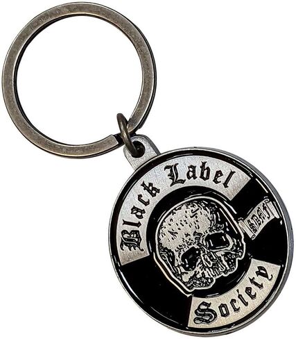 منتجات Rock Off المرخصة رسميًا من Black Label Society Sdmf 2 سلسلة مفاتيح معدنية in Kuwait