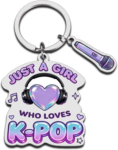 K Pop Keychain Gifts for Girls Women, Kpop Merch for K Pop Lovers, Music Gifts for Music Lovers, Kpop Birthday Gift for Daughter, College Dorm Room Essentials for Girls Daughter in Saudi Arabia
