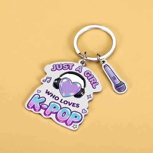 K Pop Keychain Gifts for Girls Women, Kpop Merch for K Pop Lovers, Music Gifts for Music Lovers, Kpop Birthday Gift for Daughter, College Dorm Room Essentials for Girls Daughter in Saudi Arabia