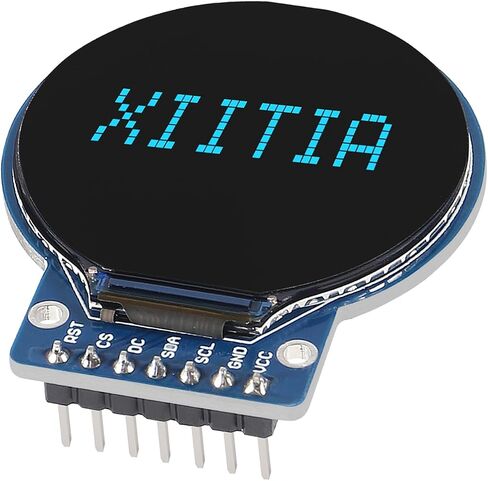 3pcs DC 3.3V 1.28 بوصة TFT LCD وحدة عرض الجولة RGB 240 * 240 GC9A01 برنامج تشغيل 4 WIRE SPI واجهة 240x240 محول الدقة PCB ل Arduino in Kuwait
