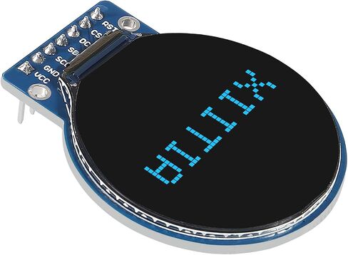 3pcs DC 3.3V 1.28 بوصة TFT LCD وحدة عرض الجولة RGB 240 * 240 GC9A01 برنامج تشغيل 4 WIRE SPI واجهة 240x240 محول الدقة PCB ل Arduino in Kuwait