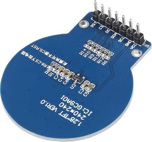 3pcs DC 3.3V 1.28 بوصة TFT LCD وحدة عرض الجولة RGB 240 * 240 GC9A01 برنامج تشغيل 4 WIRE SPI واجهة 240x240 محول الدقة PCB ل Arduino in Kuwait