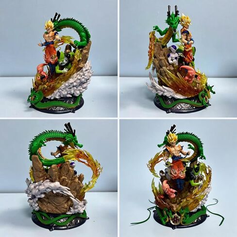 Anime Figures Cute Figurines,Cartoon Collectable Figure,Holiday Creative Gift Birthday Decorations Office Desk Decor in Kuwait