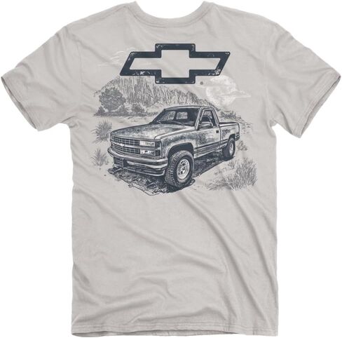 Chevrolet Silverado T-Shirt | Classic Car Design | 100% Cotton in Saudi Arabia