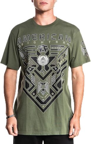 American Fighter Men's T-Shirt, Graphic Print, Short Sleeve in Saudi Arabia