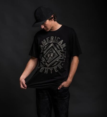 American Fighter Men's T-Shirt, Graphic Print, Short Sleeve in Saudi Arabia
