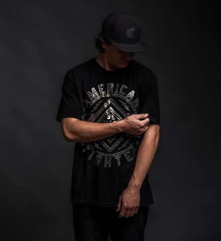 American Fighter Men's T-Shirt, Graphic Print, Short Sleeve in Saudi Arabia