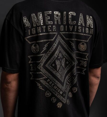 American Fighter Men's T-Shirt, Graphic Print, Short Sleeve in Saudi Arabia
