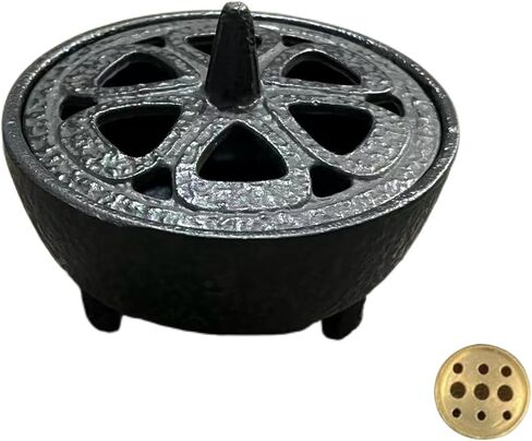 Incense Holder Incense Burner Bakhoor Burner Smudge Pot Perfect for Home Aromatherapy Yoga Meditation and Spiritual Cleansing Rituals in Saudi Arabia