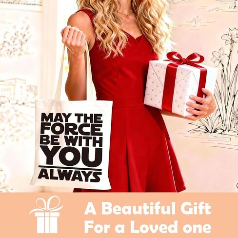Funny Graphic Tote Bag, Reusable Canvas Shoulder Bag for Shopping Work in Saudi Arabia