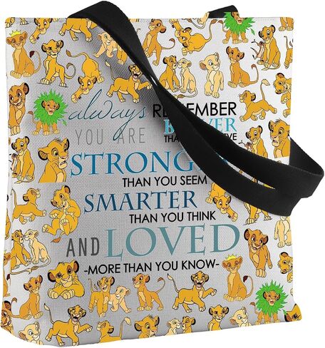 VAMSII حقيبة حمل الفيلم مملكة الحيوانات Merch Animal King Gift King Fans Gift in Kuwait