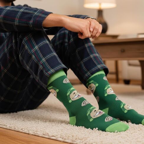 Dr. Simi × El Chavo Socks | Limited Edition Mexican Pop Culture Collectible | Soft Cotton-Blend Crew Socks | Unisex Size 8–13 | Nostalgic Gift for Fans of El Chavo del 8, Chespirito & Retro Latin TV in Saudi Arabia