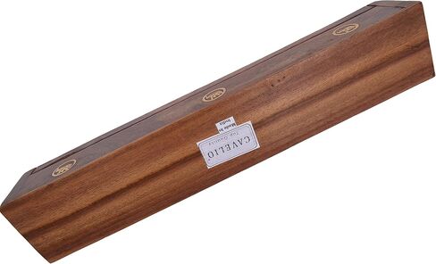 Handmade Wooden Incense Burner Carved Premium Quality Sheesham Wood Box | with Elephant Brass Inlays | Hidden Storage Compartment | 12" x 2" x 2.5" Dimensions | for Cones & Sticks in Saudi Arabia