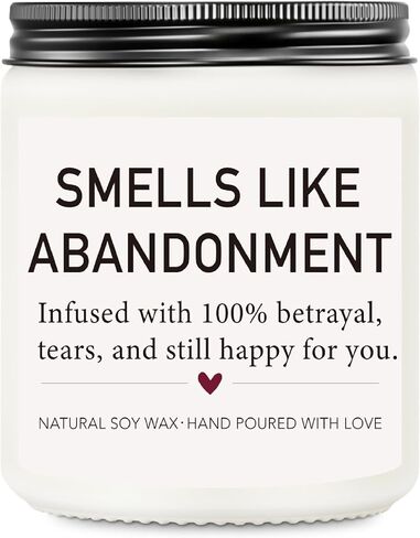 Coworker Leaving Gifts for Women Retirement Gifts Farewell Presents for Colleagues Goodbye Gift Office Humor Going Away Gift Set for Women Smells Like Abandonment Candle Funny Desk Decor in Kuwait