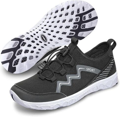 ATHMILE Water Shoes for Women Men Swimming Quick-Dry Adult Barefoot Lightweight Breathable Aqua Shoes for Beach Swim Camping Surf Boat Hiking Kayak in Saudi Arabia