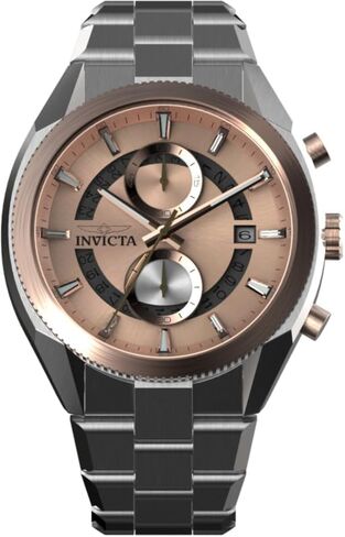 Invicta Speedway Men 45.00mm Stainless Steel Rose Gold + Steel Rose Gold dial VD51B Quartz in Kuwait