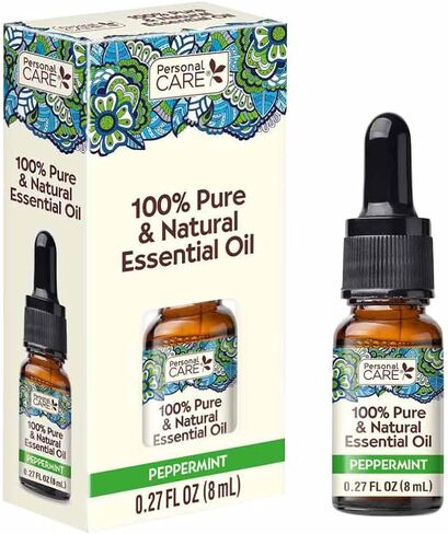 100% Pure & Natural Peppermint Essential Oil, 0.27 fl oz in Kuwait