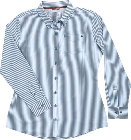 AG-GEAR Women's Long Sleeve Classic Legend Button Down Shirt, Collar Stay Feature, Breathable Performance Work Shirt in Saudi Arabia
