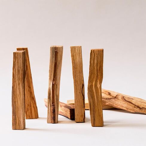 Palo Santo Sticks, Premium Peruvian Holy Wood, 8-9 Sticks, 3.2oz, Ethically Harvested, 100% Natural, for Meditation and Cleansing in Kuwait