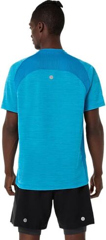 ASICS Men's Road Short Sleeve TOP Running Apparel in Kuwait