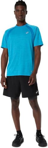 ASICS Men's Road Short Sleeve TOP Running Apparel in Kuwait