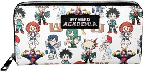 My Hero Academia Characters Zip Around Women's Hand Purse Clutch Wallet in Saudi Arabia