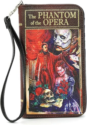 Sleepyville Critters The Phantom of The Opera Book Wallet for Women in Saudi Arabia