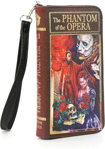 Sleepyville Critters The Phantom of The Opera Book Wallet for Women in Saudi Arabia