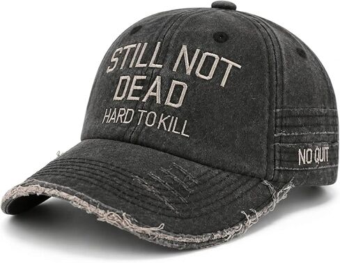 Still Not Dead Baseball Caps, Vintage Distressed Dad Hat, Embroidered Cotton Baseball Hats for Men Women in Kuwait