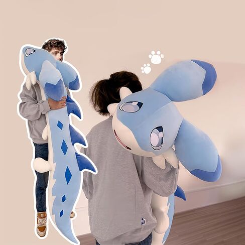 OSOCU 60 Inch Blue Chillet Plush Toys - Giant Soft Figure Doll - Huggable Stuffed Animal Plushies - Furry Stuffed Animal Pillow Gifts for Kids Boyfriend in Saudi Arabia