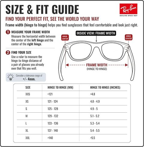 نظارات شمسية Ray-Ban RB3875 WAYFARER DELUXE مربعة الشكل مع مجموعة نظارات RAYBAN الرسمية in Kuwait