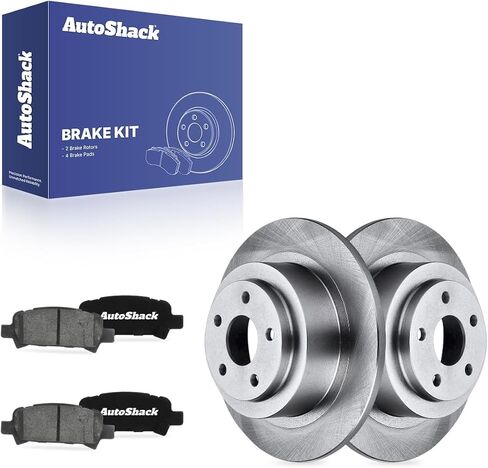 Autoshack Rear Brake Kit Replacement for 2000-2004 Subaru Legacy Outback 2003-2006 Baja 2.5L 3.0L AWD Disc Brake Rotors with Ceramic Brake Pads 11.4" (289.5 mm) CBO41275770COU in Saudi Arabia
